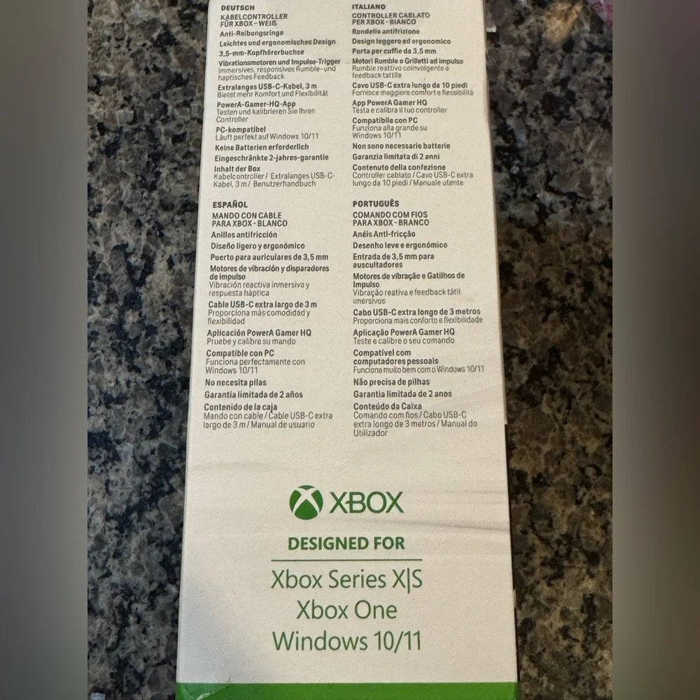 🆕Power A Wired Controller for Xbox Series X|S - White - Picture 9 of 12